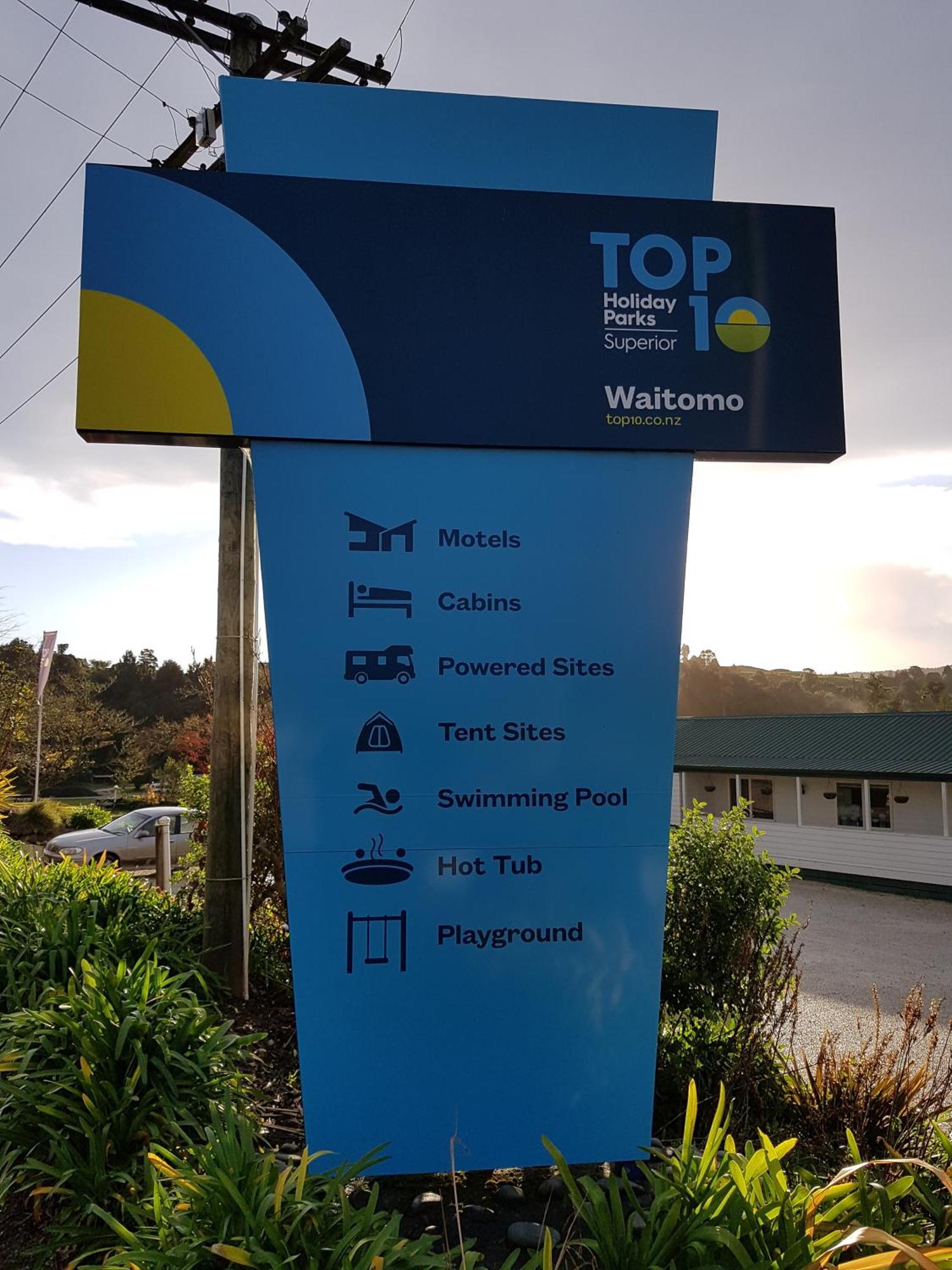 Waitomo Top 10 Holiday Park Waitomo Caves Exterior photo